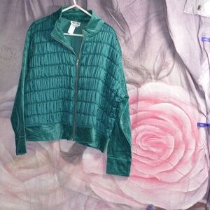 Coldwater Creek Turquoise Jacket SZ 3X NWOT